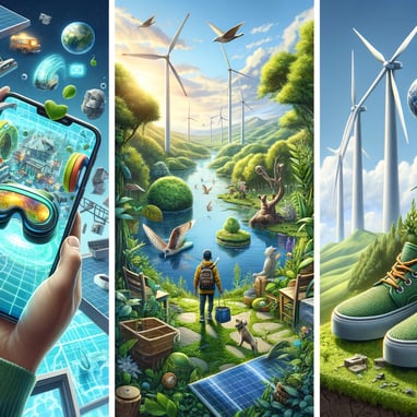 DALL·E 2024-02-14 18.30.36 - Create three separate realistic images to visually represent concepts aimed at connecting with younger generations, without depicting children or spec